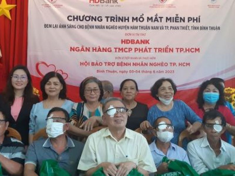 Tỉnh Hội Bình Thuận: Mổ mắt miễn phí, đem lại ánh sáng cho bệnh nhân nghèo
