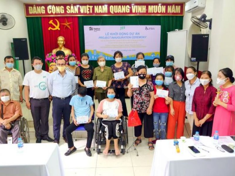 Habitat for Humanity Vietnam Hỗ trợ người khuyết tật có hoàn cảnh khó khăn do Covid-19