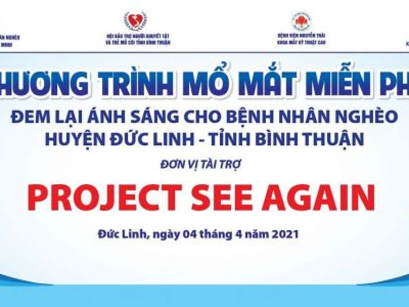 Tỉnh Hội Bình Thuận: 202 người nghèo huyện Đức Linh được phẫu thuật mắt miễn phí