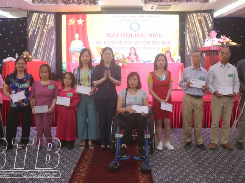 Thái Bình: Đại hội đại biểu Hội Người khuyết tật tỉnh lần thứ II, nhiệm kỳ 2021 - 2026