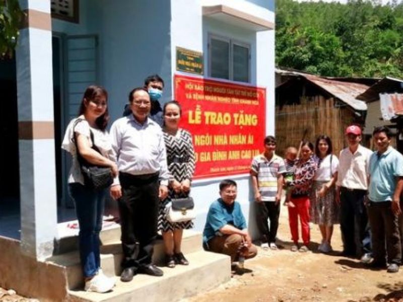 Hội Bảo trợ người khuyết tật, trẻ mồ côi và bệnh nhân nghèo tỉnh Khánh Hòa: Bàn giao nhà nhân ái cho gia đình khó khăn về nhà ở