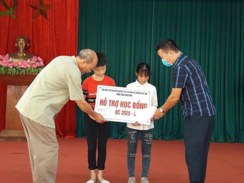 Tỉnh Hội Thái Nguyên: Trao 11 suất học bổng cho học sinh mồ côi, hoàn cảnh đặc biệt khó khăn