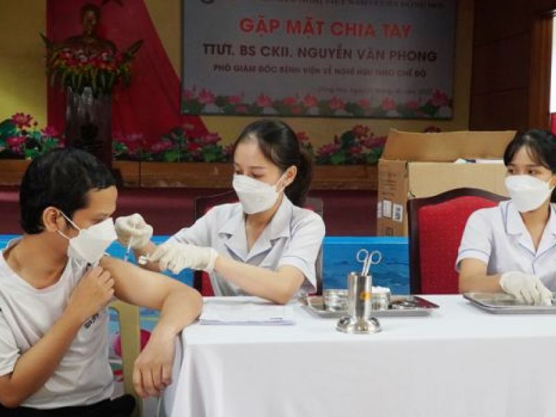 Tỉnh Hội Quảng Bình: Tiêm vắc-xin mũi 4 phòng Covid-19 cho người khuyết tật