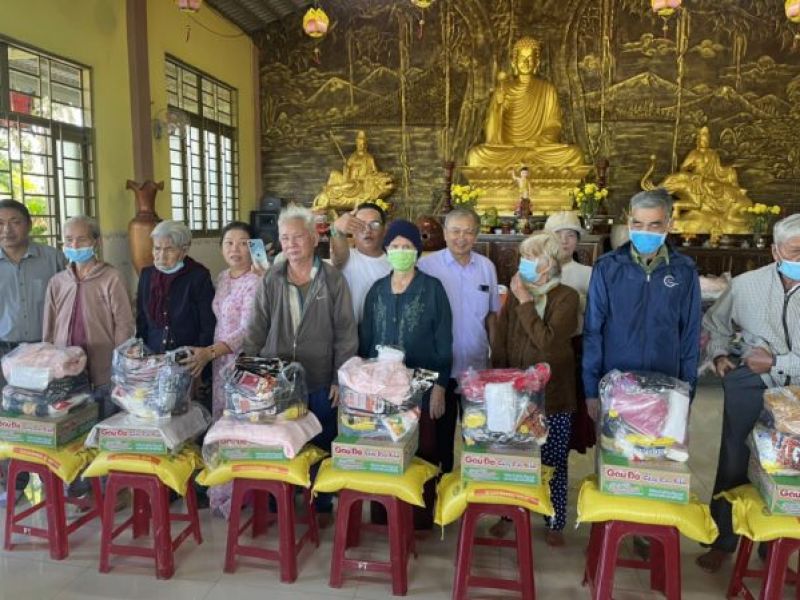 Tỉnh Hội Tây Ninh: Thăm, tặng quà tết đồng bào nghèo, khuyết tật tại Đắk Nông