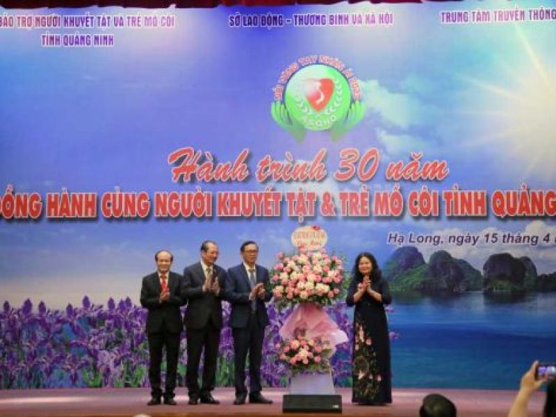 Tỉnh hội Quảng Ninh: Hơn 8 tỷ đồng ủng hộ quỹ hội tại lễ phát động “Nối vòng tay nhân ái vì người khuyết tật và trẻ mồ côi Quảng Ninh” 2023 