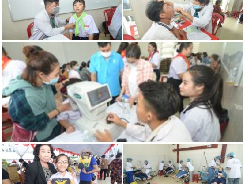 Thành Hội Hồ Chí Minh: Tổ chức khám sức khoẻ, chữa bệnh cho người nhập cư, người khuyết tật, trẻ mồ côi tỉnh Bình Dương