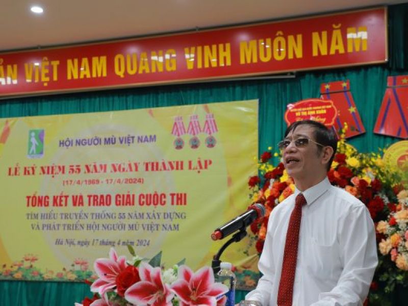 Hội người mù Việt Nam: Kỷ niệm 55 năm ngày thành lập