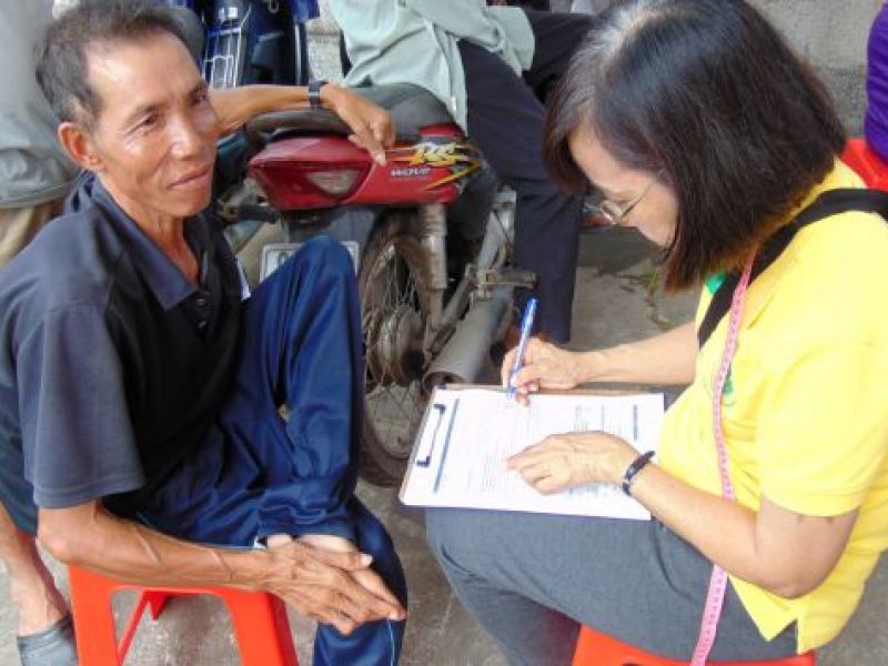 Tỉnh hội Trà Vinh tổ chức khảo sát chương trình xe lăn, xe lắc cho người khuyết tật , bệnh nhân nghèo.