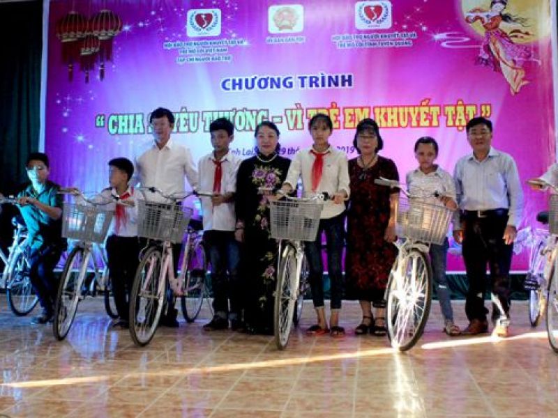 Tuyên Quang: Nhiều hoạt động ý nghĩa hỗ trợ người khuyết tật