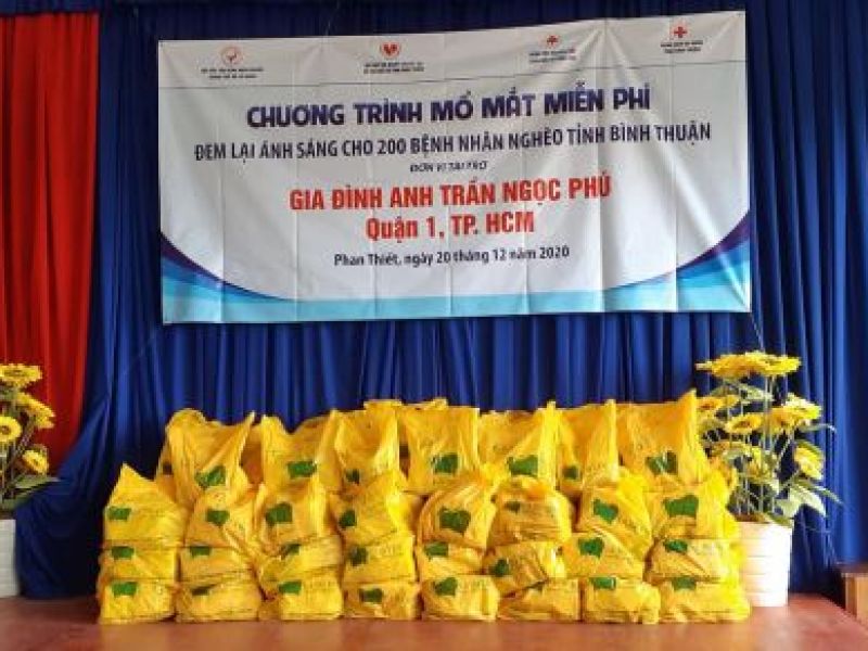 Tỉnh Hội Bình Thuận: Mổ mắt miễn phí cho người mù nghèo