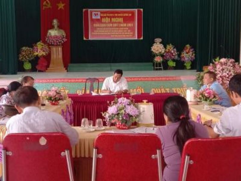 Tỉnh Hội Nghệ An: Huyện Hội Quỳnh Lưu tổ chức hội nghị giao ban Quý I năm 2021