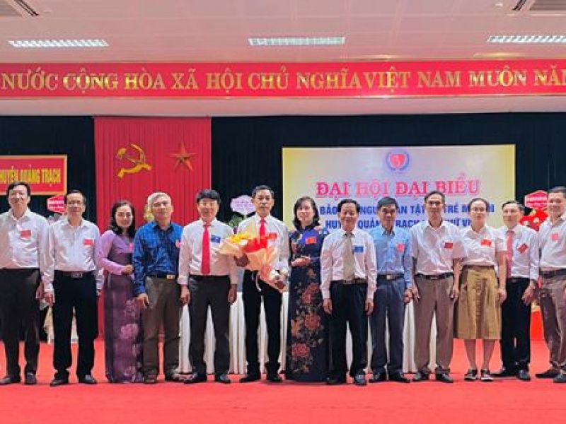 Tỉnh Hội Quảng Bình: Đại hội Hội Bảo trợ người tàn tật và trẻ mồ côi huyện Quảng Trạch