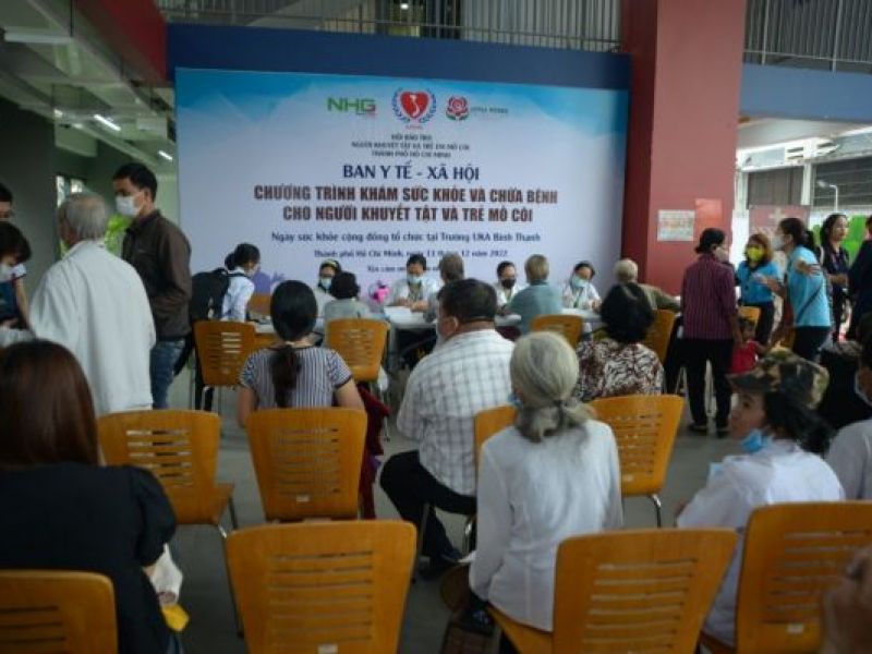Thành Hội Thành phố Hồ Chí Minh: Khám bệnh, cấp thuốc miễn phí cho người khuyết tật, trẻ mồ côi