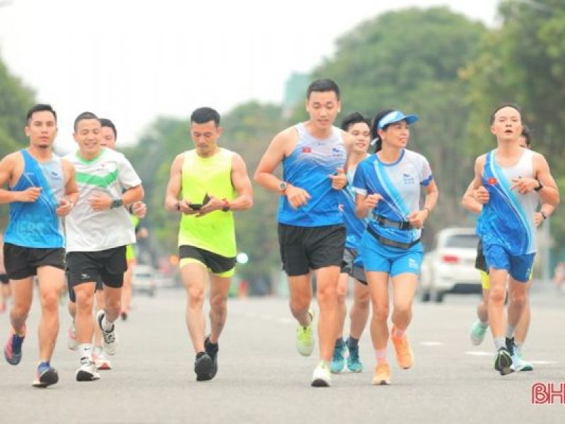 Hà Tĩnh đóng góp gần 137.000 km tại giải chạy UpRace 2023